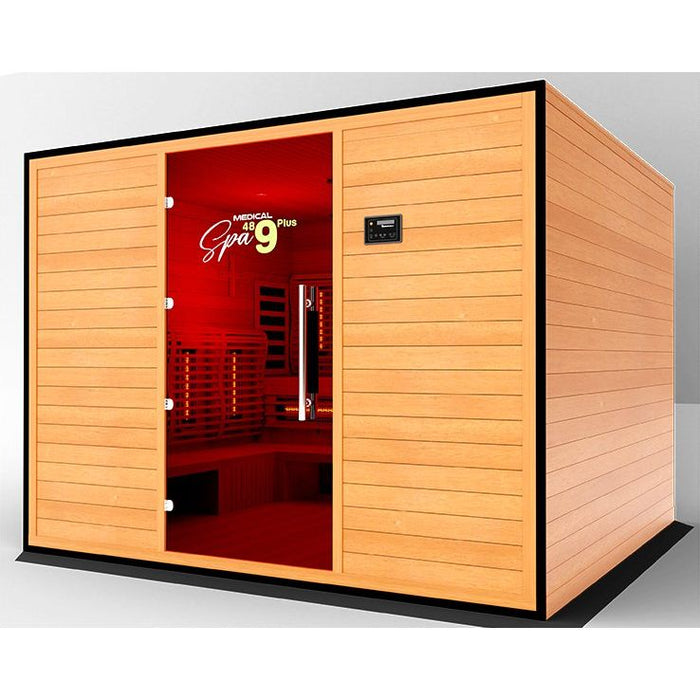 Medical Saunas Commercial 9 Person Doctor Approved Infrared Dry Sauna - West Coast Saunas - ms-medical-com-489