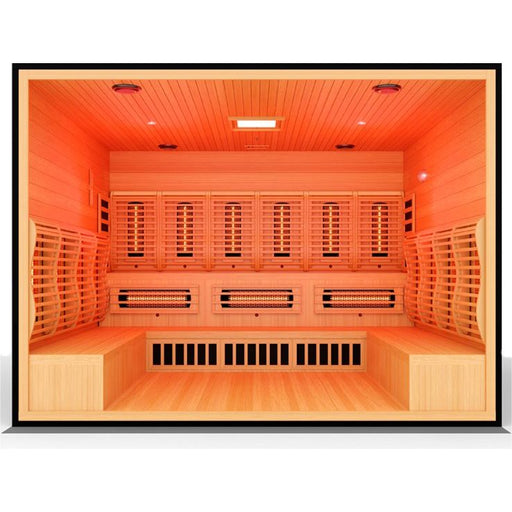 Medical Saunas Commercial 9 Person Doctor Approved Infrared Dry Sauna - West Coast Saunas - ms-medical-com-489
