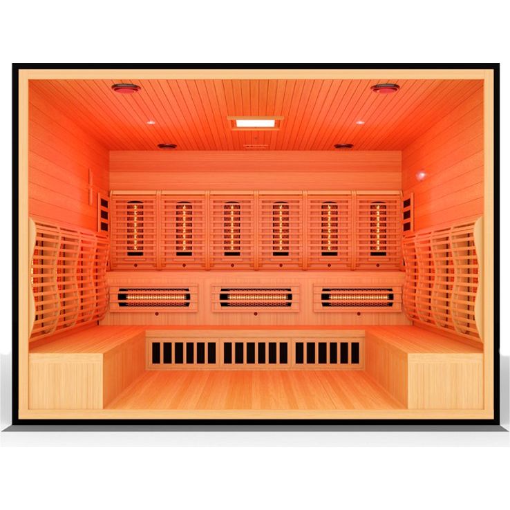 Medical Saunas Commercial 9 Person Doctor Approved Infrared Dry Sauna - West Coast Saunas - ms-medical-com-489