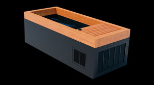 Medical Saunas Frozen 1 Cold Plunge - West Coast Saunas - ms-fp1