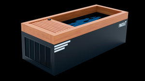 Medical Saunas Frozen 7 Commercial Cold Plunge - West Coast Saunas - ms-fp7-com