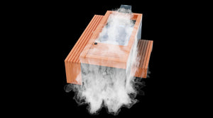 Medical Saunas Frozen 9 Commercial Heavy Duty Cold Plunge w/Steam Generator - West Coast Saunas - ms-fp9-com