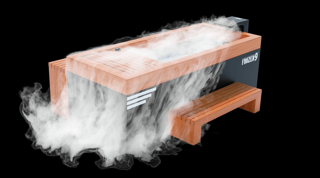 Medical Saunas Frozen 9 Commercial Heavy Duty Cold Plunge w/Steam Generator - West Coast Saunas - ms-fp9-com