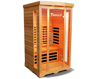 Medical Saunas Medical 4 2-Person Indoor Infrared Dry Sauna - West Coast Saunas - ms-medical-4