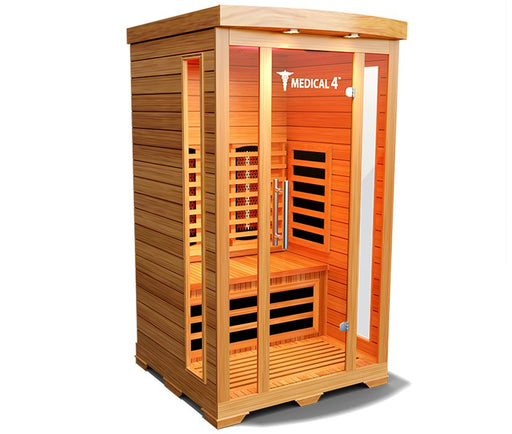 Medical Saunas Medical 4 2-Person Indoor Infrared Dry Sauna - West Coast Saunas - ms-medical-4