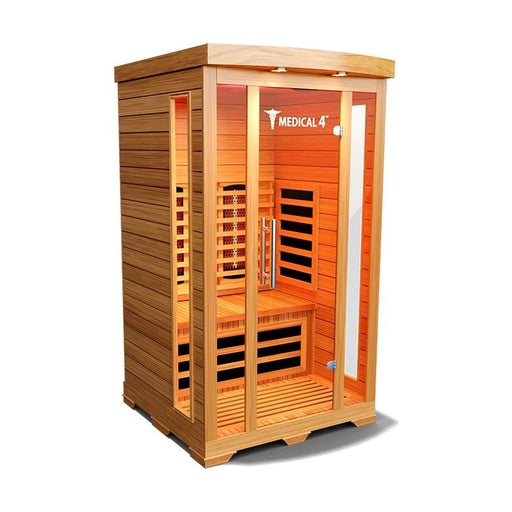 Medical Saunas Medical 4 2-Person Indoor Infrared Dry Sauna - West Coast Saunas - ms-medical-4