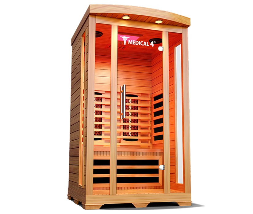 Medical Saunas Medical 4 2-Person Indoor Infrared Dry Sauna - West Coast Saunas - ms-medical-4