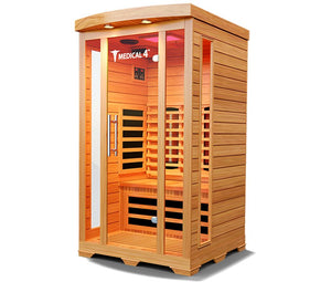 Medical Saunas Medical 4 2-Person Indoor Infrared Dry Sauna - West Coast Saunas - ms-medical-4