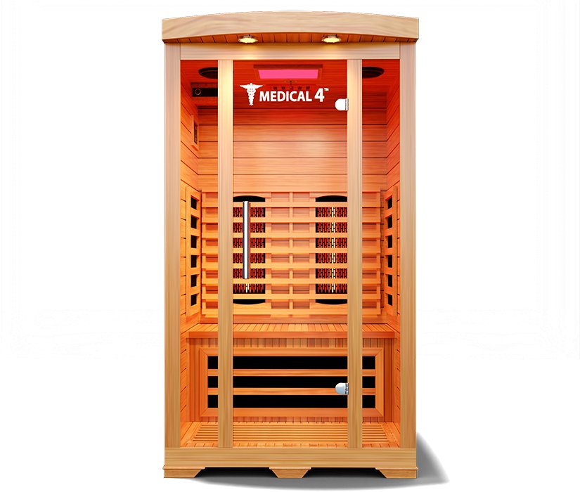 Medical Saunas Medical 4 2-Person Indoor Infrared Dry Sauna - West Coast Saunas - ms-medical-4