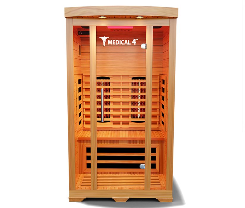 Medical Saunas Medical 4 2-Person Indoor Infrared Dry Sauna - West Coast Saunas - ms-medical-4