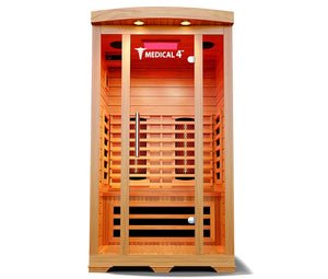 Medical Saunas Medical 4 2-Person Indoor Infrared Dry Sauna - West Coast Saunas - ms-medical-4