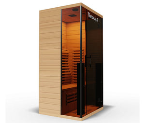 Medical Saunas Medical 5 1-Person Indoor Ultra Full Spectrum Infrared Dry Sauna - West Coast Saunas - ms-medical-ultra-5