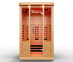 Medical Saunas Medical 5 3-Person Indoor Infrared Dry Sauna - West Coast Saunas - ms-medical-5