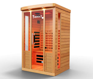 Medical Saunas Medical 5 3-Person Indoor Infrared Dry Sauna - West Coast Saunas - ms-medical-5