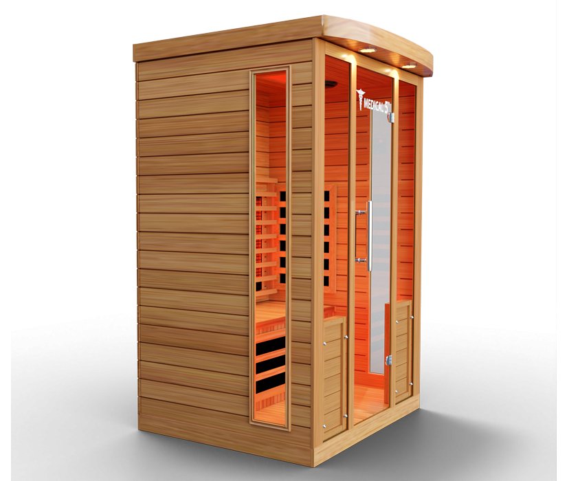 Medical Saunas Medical 5 3-Person Indoor Infrared Dry Sauna - West Coast Saunas - ms-medical-5