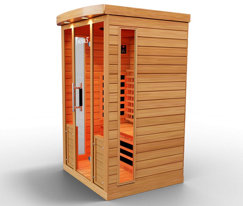 Medical Saunas Medical 5 3-Person Indoor Infrared Dry Sauna - West Coast Saunas - ms-medical-5