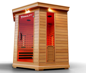 Medical Saunas Medical 7Plus 6-Person Indoor Infrared Dry Sauna - West Coast Saunas - ms-medical-7