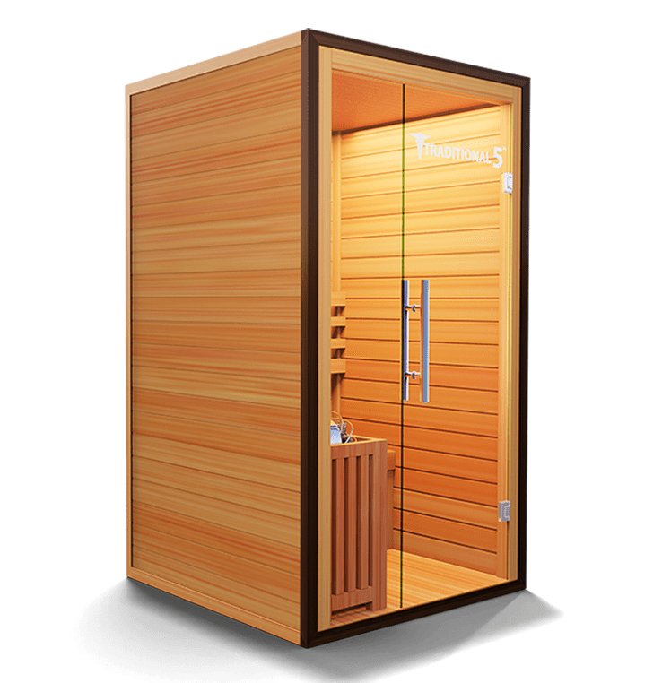 Medical Saunas Traditional 5 2-Person Indoor Sauna - West Coast Saunas - ms-traditional-5