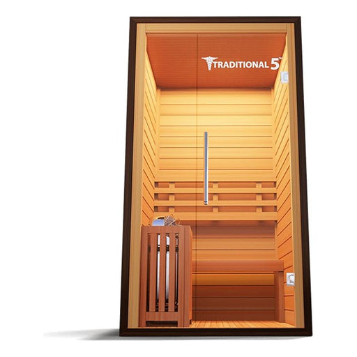 Medical Saunas Traditional 5 2-Person Indoor Sauna - West Coast Saunas - ms-traditional-5