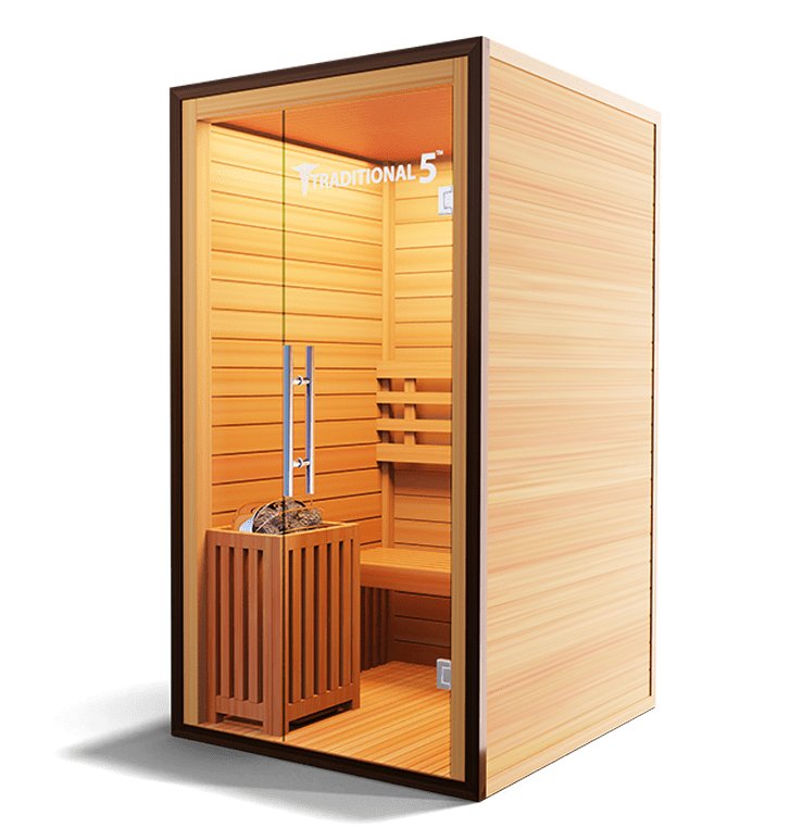 Medical Saunas Traditional 5 2-Person Indoor Sauna - West Coast Saunas - ms-traditional-5