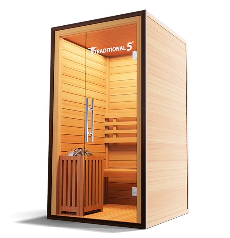 Medical Saunas Traditional 5 2-Person Indoor Sauna - West Coast Saunas - ms-traditional-5