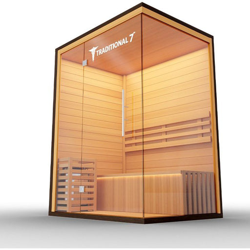 Medical Saunas Traditional 7 4-Person Indoor Sauna - West Coast Saunas - ms-traditional-7