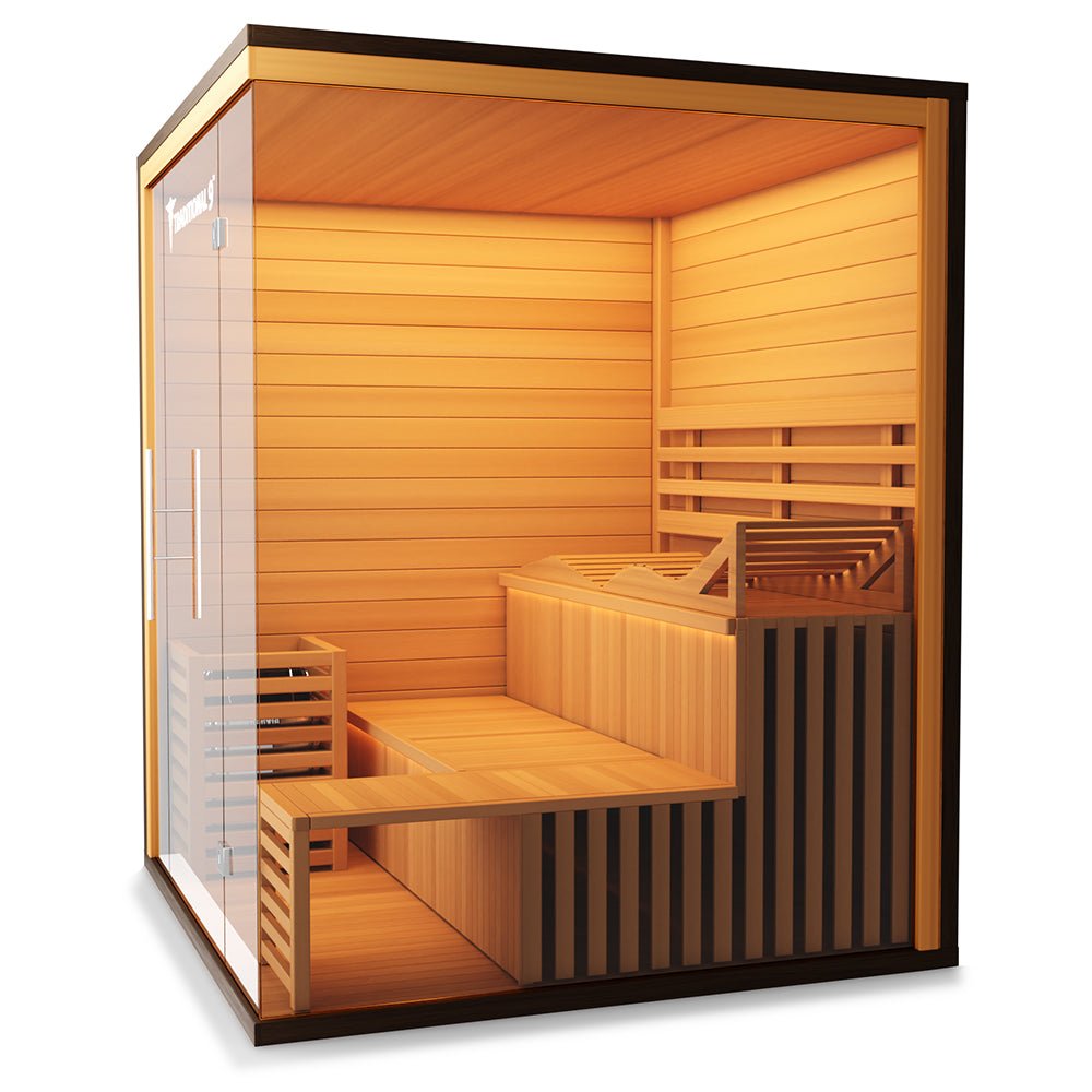 Medical Saunas Traditional 9 6-Person Indoor Steam Sauna - West Coast Saunas - ms-traditional-9