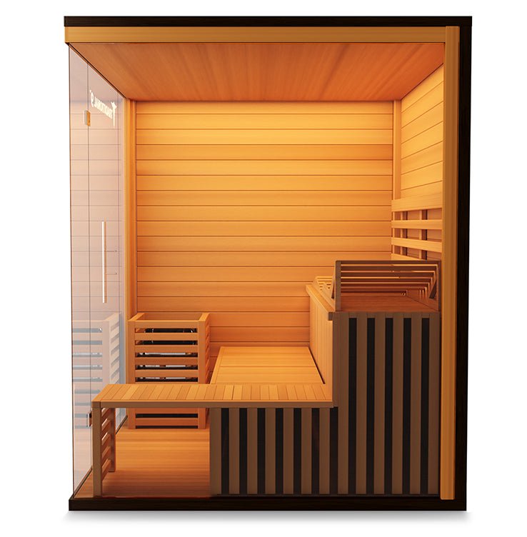 Medical Saunas Traditional 9 6-Person Indoor Steam Sauna - West Coast Saunas - ms-traditional-9