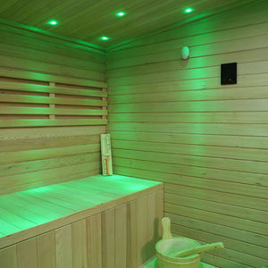 Modern Shed Style 2 to 3 Person Outdoor Traditional Steam Sauna - West Coast Saunas - RS-SHED-2