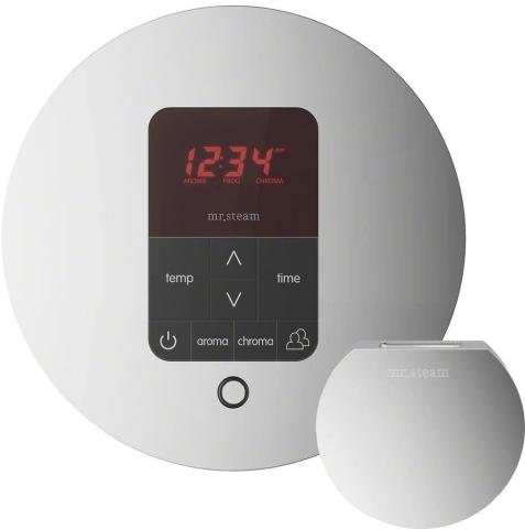 Mr.Steam MSITPLUS Digital Time/Temp Steam Shower Control Package - West Coast Saunas - MSITPLUSSQ - PC - 1