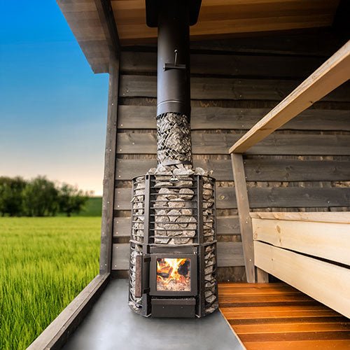 Narvi Inari Wood-Burning Sauna Stove, 16kW - West Coast Saunas - 2152