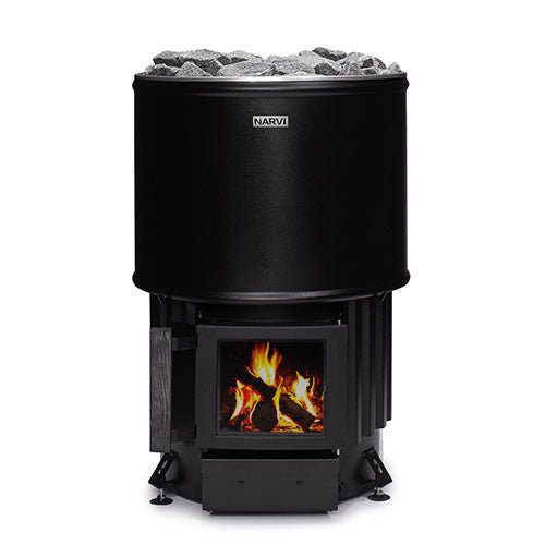 Narvi Luosto Wood-Burning Sauna Stove, 16kW - West Coast Saunas - 2142