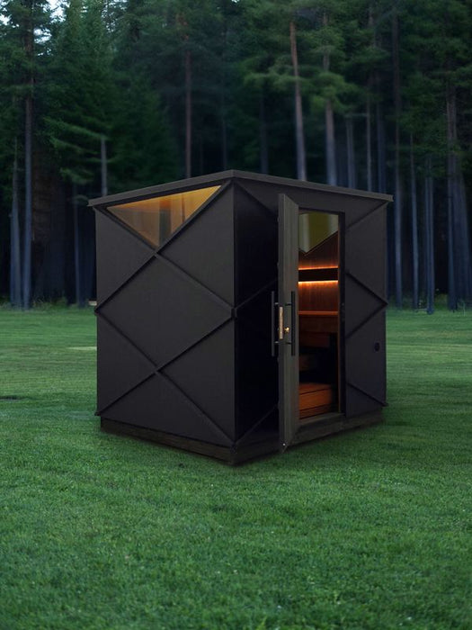 Norkke Den 6 Person Outdoor Traditional Sauna - West Coast Saunas - NORKKEDEN - TAX
