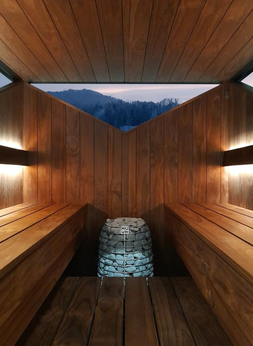 Norkke Den 6 Person Outdoor Traditional Sauna - West Coast Saunas - NORKKEDEN - AP