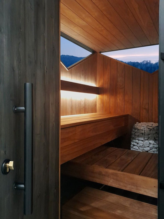 Norkke Den 6 Person Outdoor Traditional Sauna - West Coast Saunas - NORKKEDEN - AP
