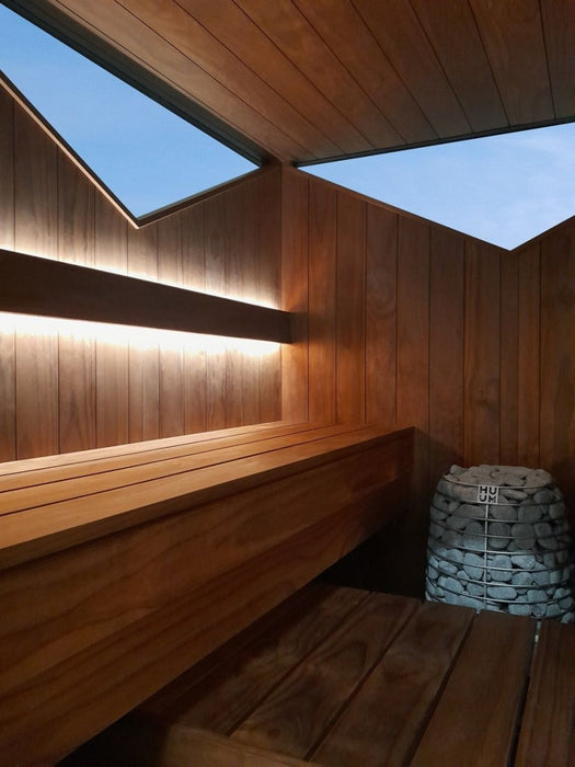 Norkke Den 6 Person Outdoor Traditional Sauna - West Coast Saunas - NORKKEDEN - AP