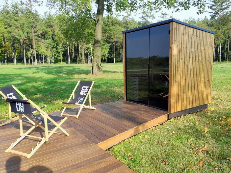 Norkke PURE 3 - 4 Person Outdoor Traditional Sauna - West Coast Saunas - NORKKEPURE - A