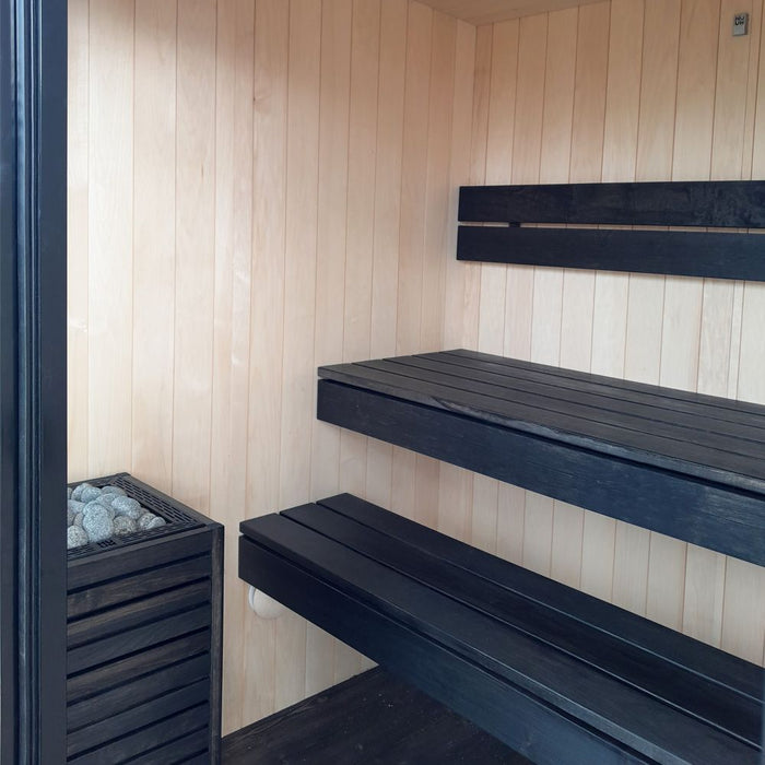 Norkke PURE 3 - 4 Person Outdoor Traditional Sauna - West Coast Saunas - NORKKEPURE - A