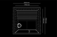 Norkke PURE 3 - 4 Person Outdoor Traditional Sauna - West Coast Saunas - NORKKEPURE - A