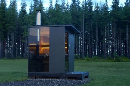 Norkke S4 3 - 4 Person Outdoor Traditional Sauna - West Coast Saunas - NORKKES4 - A