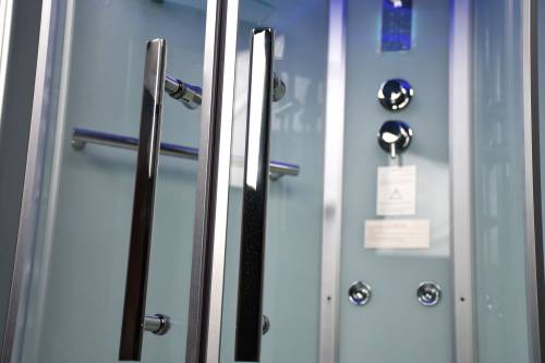 Platinum DZ901A Corner Steam Shower - West Coast Saunas - DZ901A