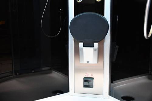 Platinum DZ901L Corner Steam Shower - West Coast Saunas - DZ901L