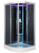 Platinum DZ901L Corner Steam Shower - West Coast Saunas - DZ901L