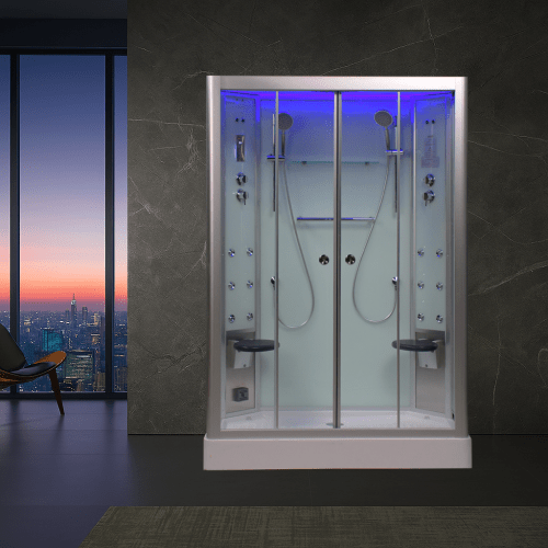 Platinum DZ903A Steam Shower-Sliding Door - West Coast Saunas - DZ903A