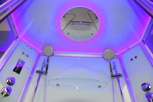 Platinum DZ903A Steam Shower-Sliding Door - West Coast Saunas - DZ903A