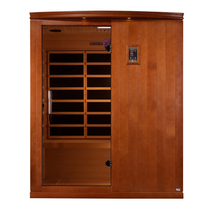 Dynamic "Madrid Limited Elite" 3 Person Ultra Low EMF FAR IR Sauna DYN-6310-04 Elite