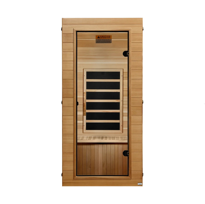 Dynamic Vero 1 Person (Compact) Ultra Low EMF FAR Infrared Sauna DYN-1201-01 Elite