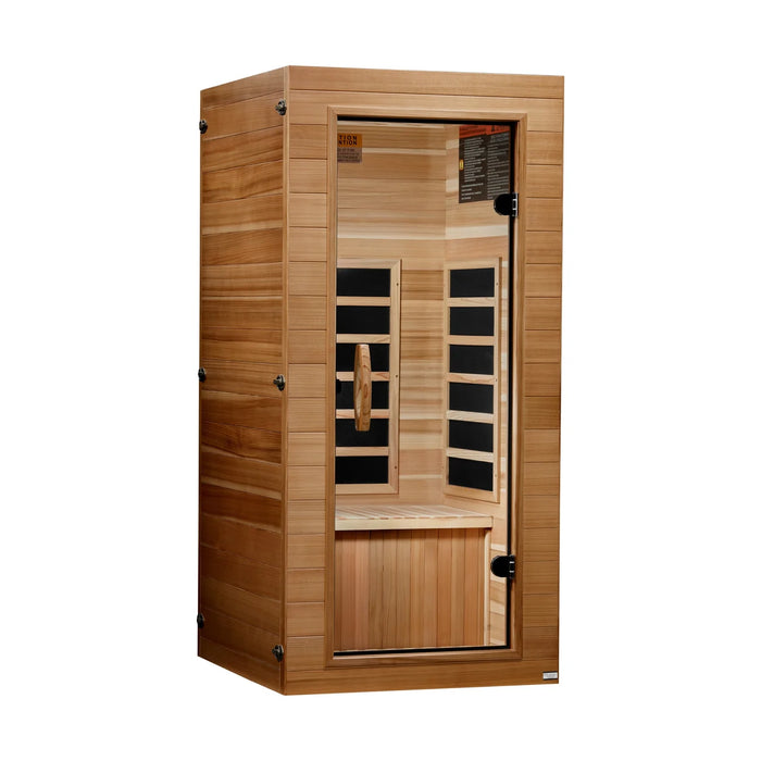 Dynamic Vero 1 Person (Compact) Ultra Low EMF FAR Infrared Sauna DYN-1201-01 Elite