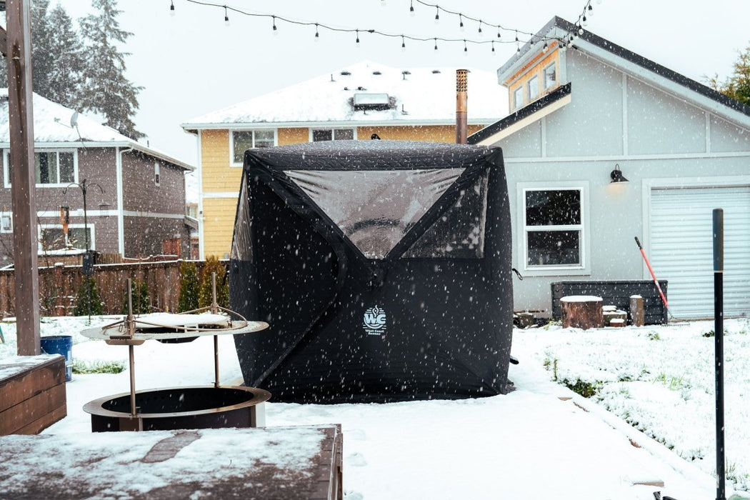 hot tent sauna West Coast Saunas Tent Bundle: Available Now