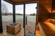 PRIMO Corner 4 Person Outdoor Sauna - West Coast Saunas - SSPRIMO1S